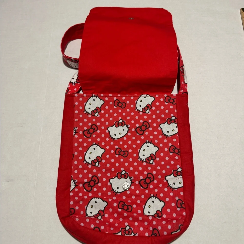 Hello‎ Kitty Messenger Bag AOP Cute, Red, 12